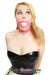 6845A      Hot Pink PET Rhinestone Leather Collar - LAST CHANCE - Final Closeout! MEGA Deal   , Sub-Shop.com Bondage and Fetish Superstore