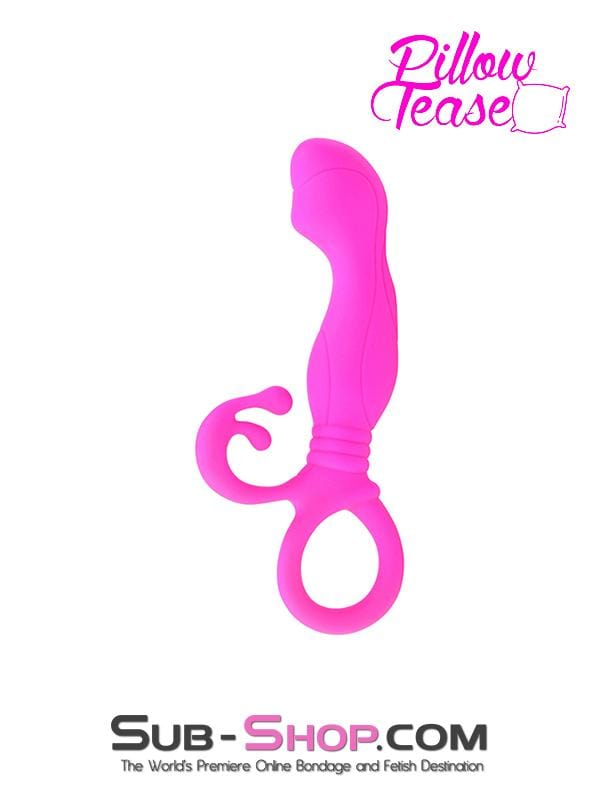 2547M      Pink Aphrodisia Silicone Prostate Stimulator - LAST CHANCE - Final Closeout! Black Friday Blowout   , Sub-Shop.com Bondage and Fetish Superstore