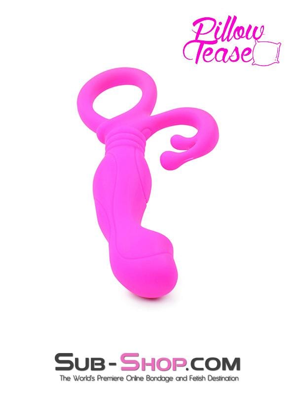 2547M      Pink Aphrodisia Silicone Prostate Stimulator - LAST CHANCE - Final Closeout! Black Friday Blowout   , Sub-Shop.com Bondage and Fetish Superstore