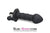 2552M      Black Silicone Twist Anal Dildo Vibrator with Rotation Handle - LAST CHANCE - Final Closeout! MEGA Deal   , Sub-Shop.com Bondage and Fetish Superstore