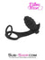 2630M      Grenade Vibrating Butt Plug Silicone Dual Cock & Balls Rings Set - MEGA Deal Black Friday Blowout   , Sub-Shop.com Bondage and Fetish Superstore