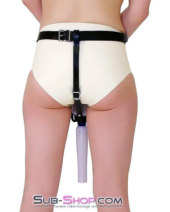 2714A      Rubber Forced Fantasy Orgasms Multiple Orgasm Vibrator Harness Vibrator Harness   , Sub-Shop.com Bondage and Fetish Superstore