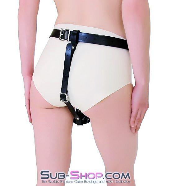 2714A      Rubber Forced Fantasy Orgasms Multiple Orgasm Vibrator Harness Vibrator Harness   , Sub-Shop.com Bondage and Fetish Superstore