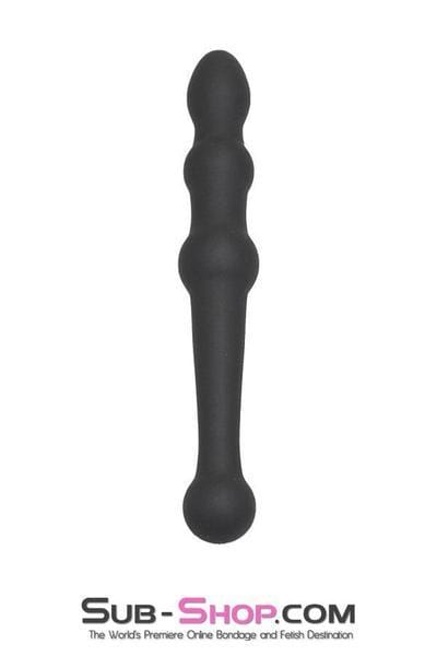 2715M      Mini Slim Beginner’s Double Ended Silicone Anal Dildo - LAST CHANCE - Final Closeout! MEGA Deal   , Sub-Shop.com Bondage and Fetish Superstore