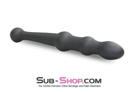 2715M      Mini Slim Beginner’s Double Ended Silicone Anal Dildo - LAST CHANCE - Final Closeout! MEGA Deal   , Sub-Shop.com Bondage and Fetish Superstore