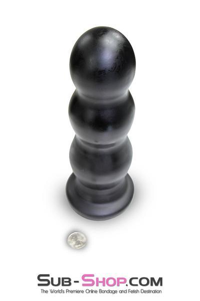 2718M      Extra Large 10" Ripple Anal Plug Anal Toys   , Sub-Shop.com Bondage and Fetish Superstore