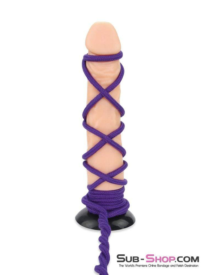2724M-SIS      Rope Bondage Quickie, Purple Bondage And Fetish Cotton Rope -15 feet Sissy   , Sub-Shop.com Bondage and Fetish Superstore