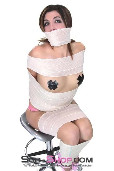 2728A      Elastic Bondage Wrap Gag Wrap   , Sub-Shop.com Bondage and Fetish Superstore