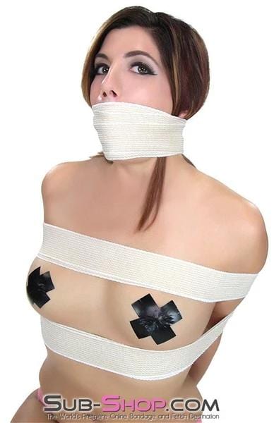 2728A      Elastic Bondage Wrap Gag Wrap   , Sub-Shop.com Bondage and Fetish Superstore