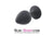 2733M      Medium Black Silicone Anal Plug with Fuchsia Crystal - LAST CHANCE - Final Closeout! MEGA Deal   , Sub-Shop.com Bondage and Fetish Superstore