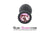 2733M      Medium Black Silicone Anal Plug with Fuchsia Crystal - LAST CHANCE - Final Closeout! MEGA Deal   , Sub-Shop.com Bondage and Fetish Superstore