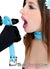 2739RS      Locking Rubber Penis Gag, Diamond Blue Strap Gags   , Sub-Shop.com Bondage and Fetish Superstore