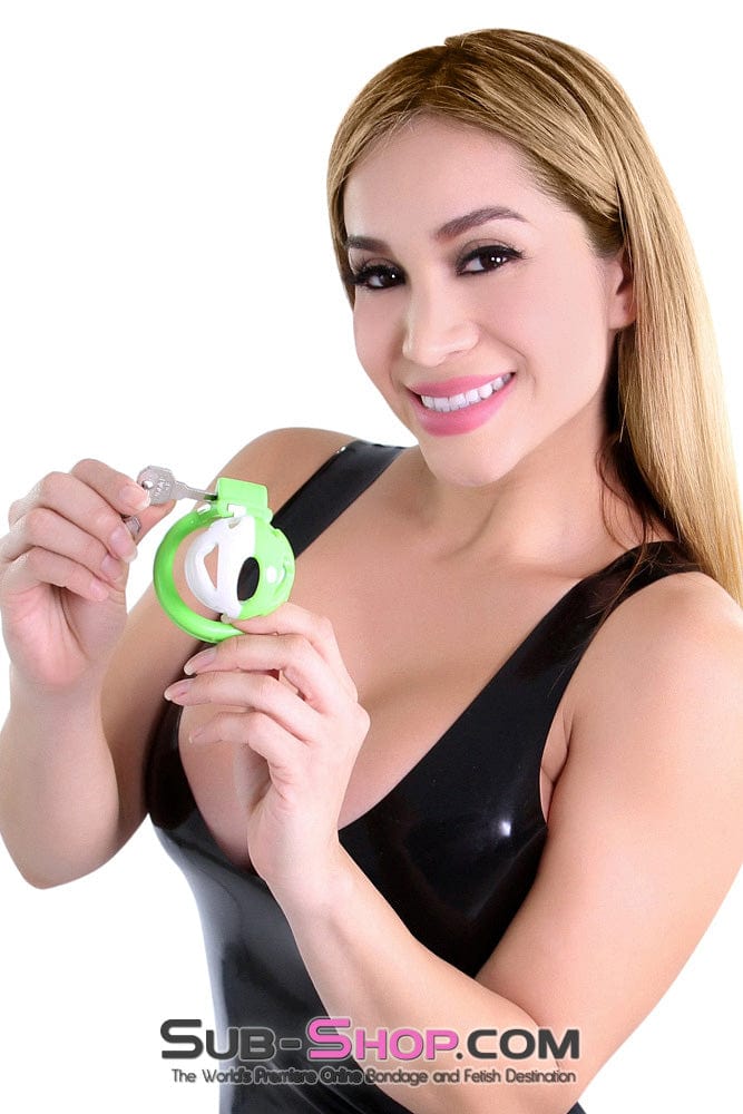 2742M      Green Hell Cock Cuff Chastity Cage - LAST CHANCE - Final Closeout! MEGA Deal   , Sub-Shop.com Bondage and Fetish Superstore