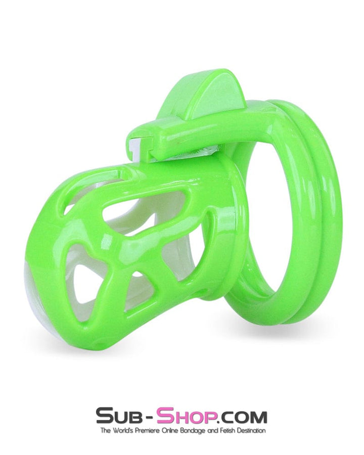 2742M      Green Hell Cock Cuff Chastity Cage - LAST CHANCE - Final Closeout! MEGA Deal   , Sub-Shop.com Bondage and Fetish Superstore