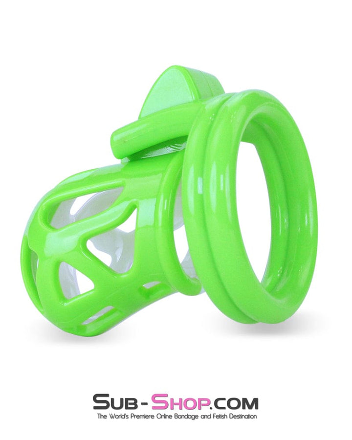 2742M      Green Hell Cock Cuff Chastity Cage - LAST CHANCE - Final Closeout! MEGA Deal   , Sub-Shop.com Bondage and Fetish Superstore