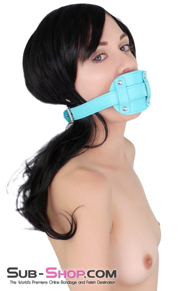 2743RS     Deep Throat Locking Diamond Blue Penis Gag - MEGA Deal Black Friday Blowout   , Sub-Shop.com Bondage and Fetish Superstore