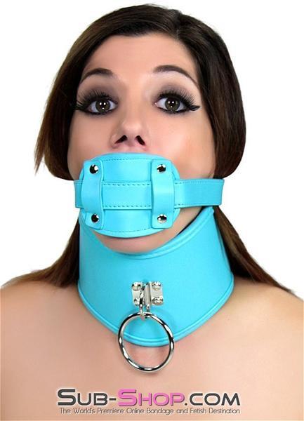 2743RS     Deep Throat Locking Diamond Blue Penis Gag - MEGA Deal Black Friday Blowout   , Sub-Shop.com Bondage and Fetish Superstore
