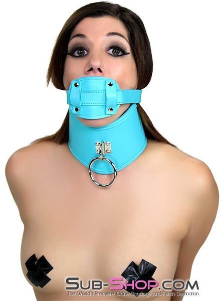 2743RS     Deep Throat Locking Diamond Blue Penis Gag - MEGA Deal Black Friday Blowout   , Sub-Shop.com Bondage and Fetish Superstore