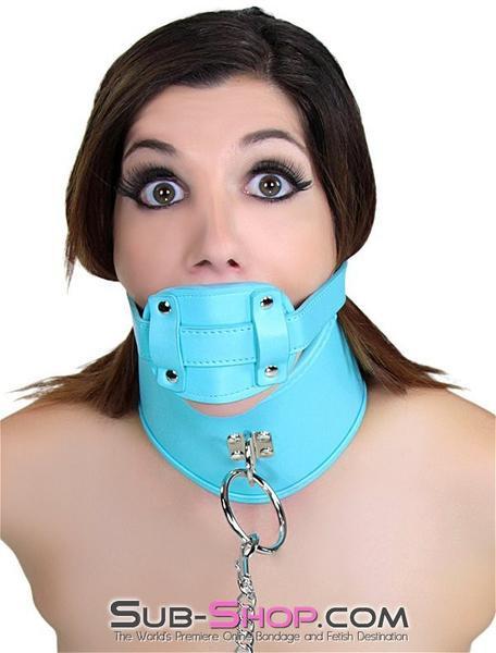 2743RS     Deep Throat Locking Diamond Blue Penis Gag - MEGA Deal Black Friday Blowout   , Sub-Shop.com Bondage and Fetish Superstore