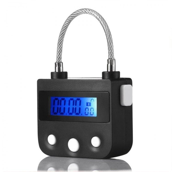 2758M-SIS      Forced Feminization Fantasy Professional Dominatrix Sissy Accessory Time Lock USB Rechargeable Lock, The Ultimate Self Bondage Lock Sissy   , Sub-Shop.com Bondage and Fetish Superstore