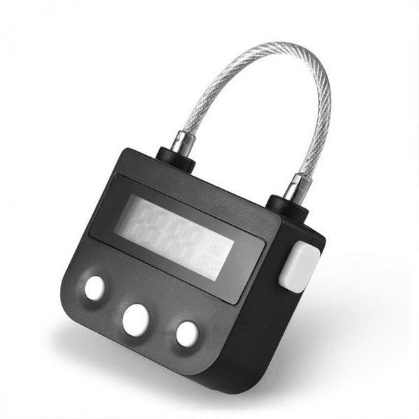 2758M-SIS      Forced Feminization Fantasy Professional Dominatrix Sissy Accessory Time Lock USB Rechargeable Lock, The Ultimate Self Bondage Lock Sissy   , Sub-Shop.com Bondage and Fetish Superstore