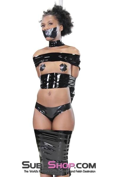 4709A      World's Best Gag Tape, Black Tape Gags and Wraps   , Sub-Shop.com Bondage and Fetish Superstore
