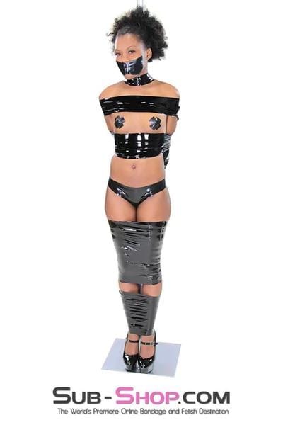2759P      Bondage Tape, Black Tape Gags and Wraps   , Sub-Shop.com Bondage and Fetish Superstore