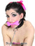 2964DL      Lil' Bitch Pup Small Pink Silicone Puppy Play Bone Gag Gags   , Sub-Shop.com Bondage and Fetish Superstore