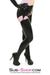 2975D      Black Latex Garter Belt Latex   , Sub-Shop.com Bondage and Fetish Superstore