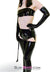 2975D      Black Latex Garter Belt Latex   , Sub-Shop.com Bondage and Fetish Superstore