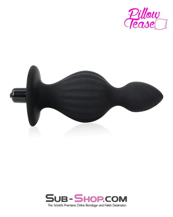 0315E      Genie in a Bottle Vibrating Silicone Huge Butt Plug Butt Plug   , Sub-Shop.com Bondage and Fetish Superstore