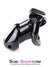 0327AE      Black Knight High Security Keyed Tumbler Locking Male Chastity with 4 Base Cock Ring Sizes - MEGA Deal MEGA Deal   , Sub-Shop.com Bondage and Fetish Superstore