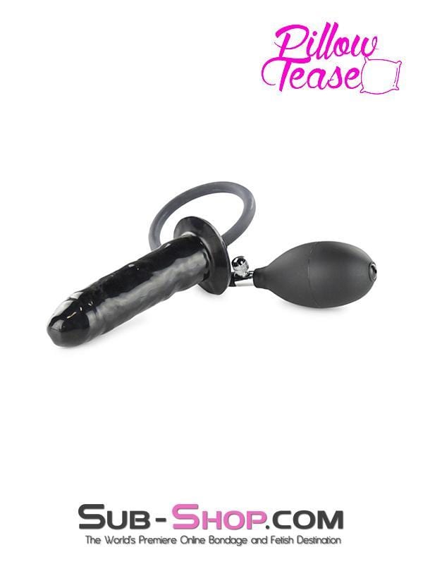 3330D      Inflatable Latex Rubber Dildo, 4.5" - LAST CHANCE - Final Closeout! MEGA Deal   , Sub-Shop.com Bondage and Fetish Superstore
