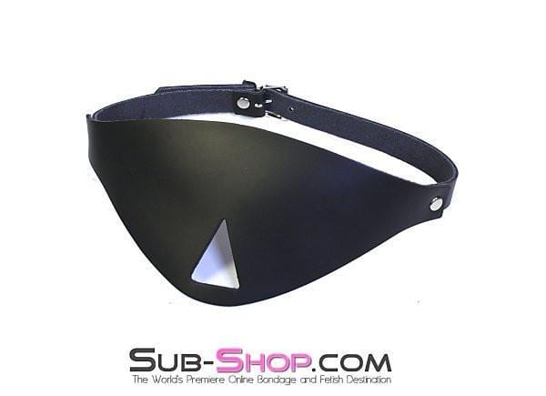 3407A      Cover Up Leather Blindfold Blindfold   , Sub-Shop.com Bondage and Fetish Superstore