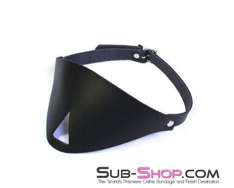 3407A      Cover Up Leather Blindfold Blindfold   , Sub-Shop.com Bondage and Fetish Superstore