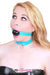 6848A      Diamond Blue Jeweled PET Rhinestone Leather Collar - LAST CHANCE - Final Closeout! MEGA Deal   , Sub-Shop.com Bondage and Fetish Superstore
