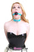 6848A      Diamond Blue Jeweled PET Rhinestone Leather Collar - LAST CHANCE - Final Closeout! MEGA Deal   , Sub-Shop.com Bondage and Fetish Superstore