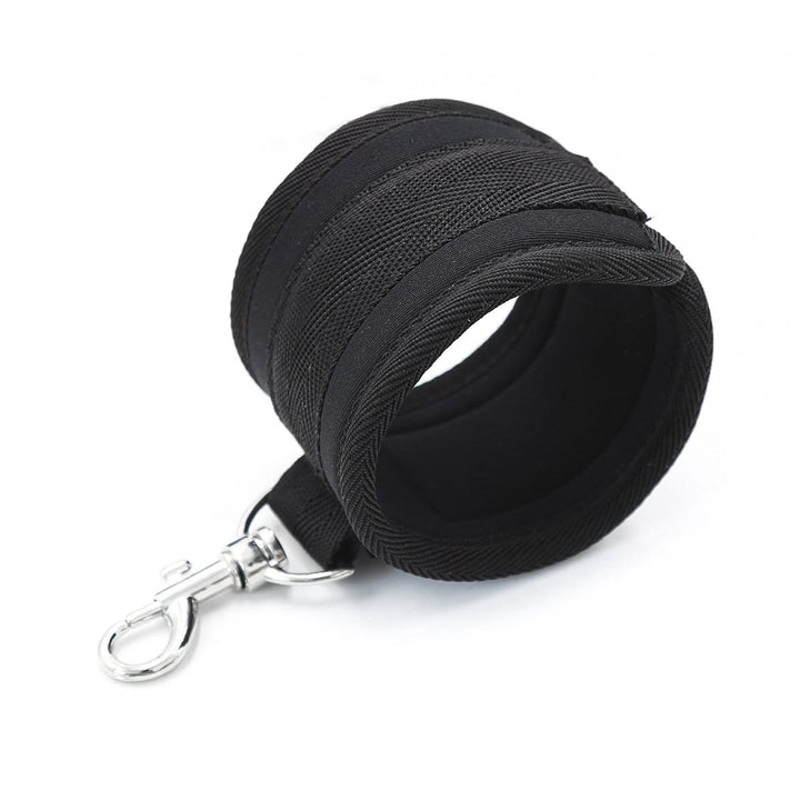 3418MQ      7 Pc Bondage Fantasy Wrist and Ankle Cuffs with Collar and Tether Straps Restraints   , Sub-Shop.com Bondage and Fetish Superstore