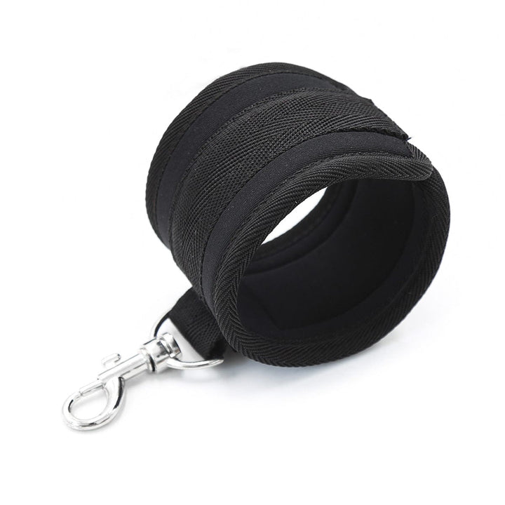 3418MQ      7 Pc Bondage Fantasy Wrist and Ankle Cuffs with Collar and Tether Straps - MEGA Deal MEGA Deal   , Sub-Shop.com Bondage and Fetish Superstore