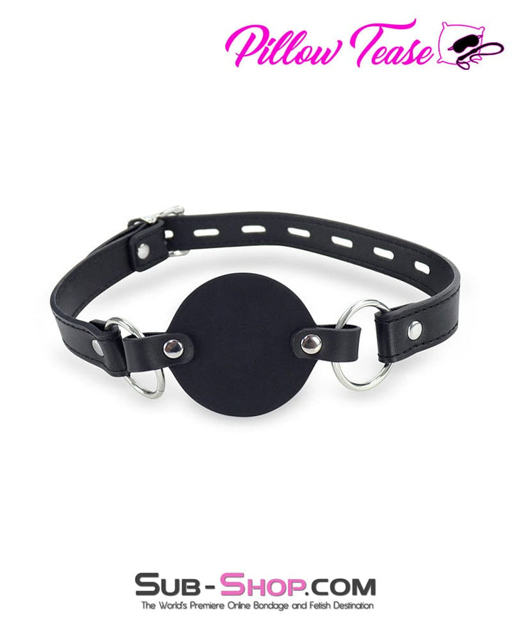 3429DL      Blow Job Trainer Locking Black Silicone Penis Gag Gags   , Sub-Shop.com Bondage and Fetish Superstore