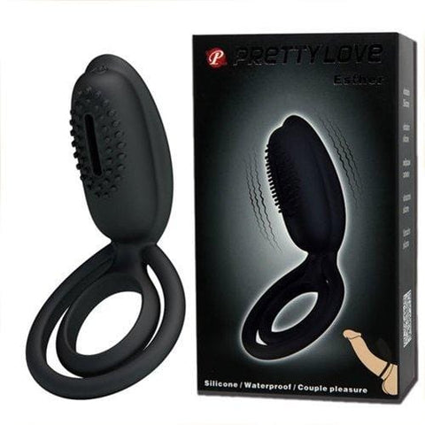 3468M      Cock and Balls Double Ring with Clit Stimulator - LAST CHANCE - Final Closeout! MEGA Deal   , Sub-Shop.com Bondage and Fetish Superstore