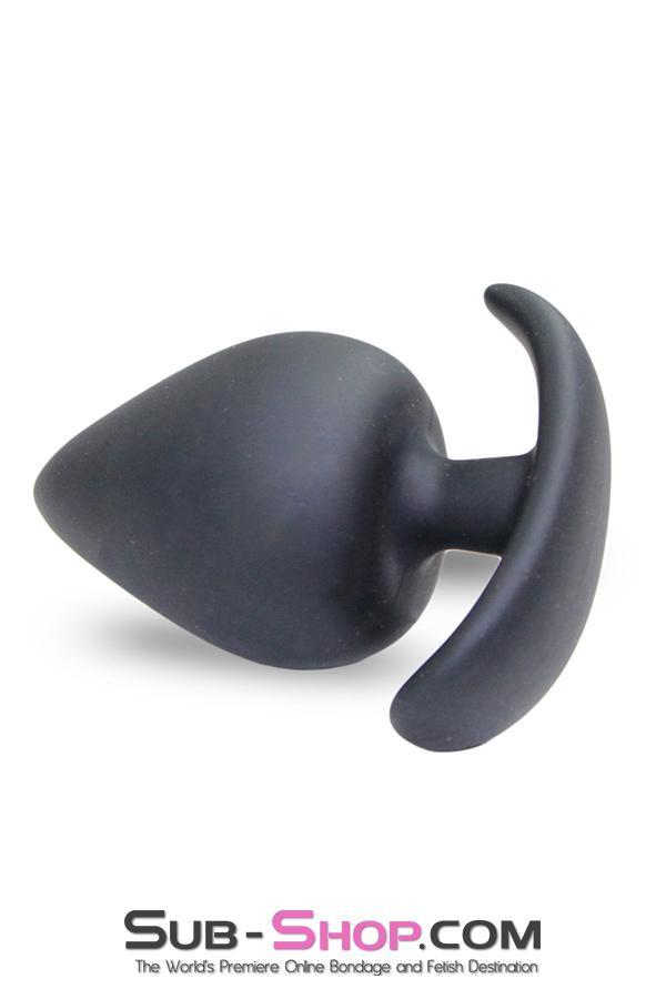 3470M      BIG Black XL Silicone Anal Plug Butt Plug   , Sub-Shop.com Bondage and Fetish Superstore