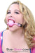 3480LT-SIS      Beginner’s Riveted Rubber Ballgag, Sissy Princess Pink Ball Sissy   , Sub-Shop.com Bondage and Fetish Superstore