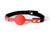 3481LT      Beginner’s Riveted Rubber Ballgag, Red Ball Gags   , Sub-Shop.com Bondage and Fetish Superstore