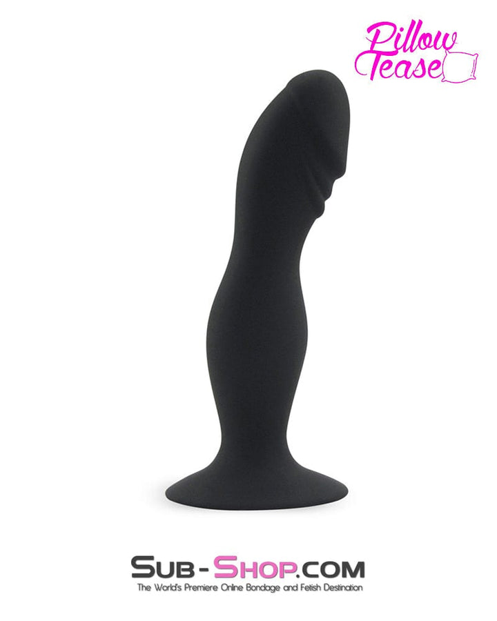 3487M      Black Silicone Ripple Dildo - MEGA Deal Black Friday Blowout   , Sub-Shop.com Bondage and Fetish Superstore