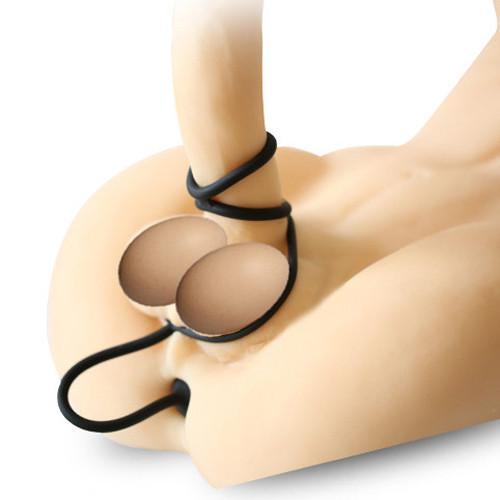 3488M      Devil's Tail Triple Cock Rings and Butt Plug - LAST CHANCE - Final Closeout! Black Friday Blowout   , Sub-Shop.com Bondage and Fetish Superstore