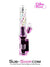 3498M      Thrusting Multispeed Vibrator with Spinning Beads and Clitoral Stimulator Vibrators   , Sub-Shop.com Bondage and Fetish Superstore