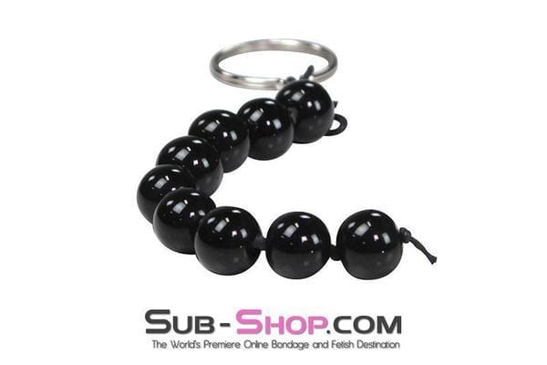 0351DL Mini Black Anal Beads Anal Toys , Sub-Shop.com Bondage and Fetish Superstore