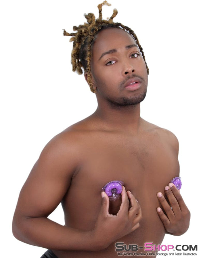 0354E      Vibrating Surround Nipple Massagers Nipple Toys   , Sub-Shop.com Bondage and Fetish Superstore