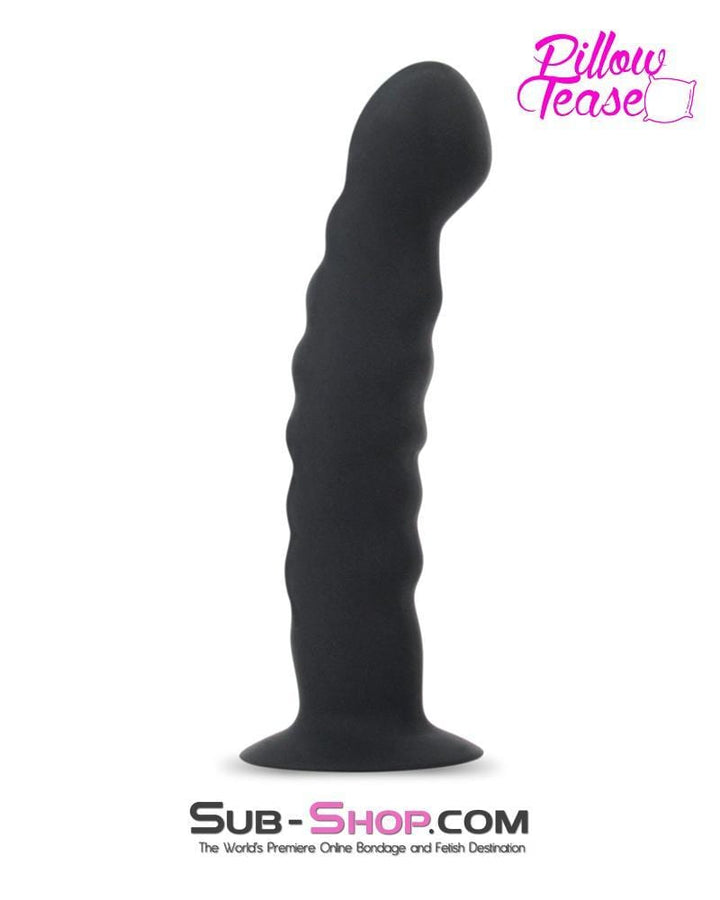 0359E      Small Ripple Silicone Pegging Dildo - MEGA Deal MEGA Deal   , Sub-Shop.com Bondage and Fetish Superstore